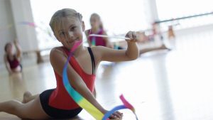 Gimnasia rítmica para niños