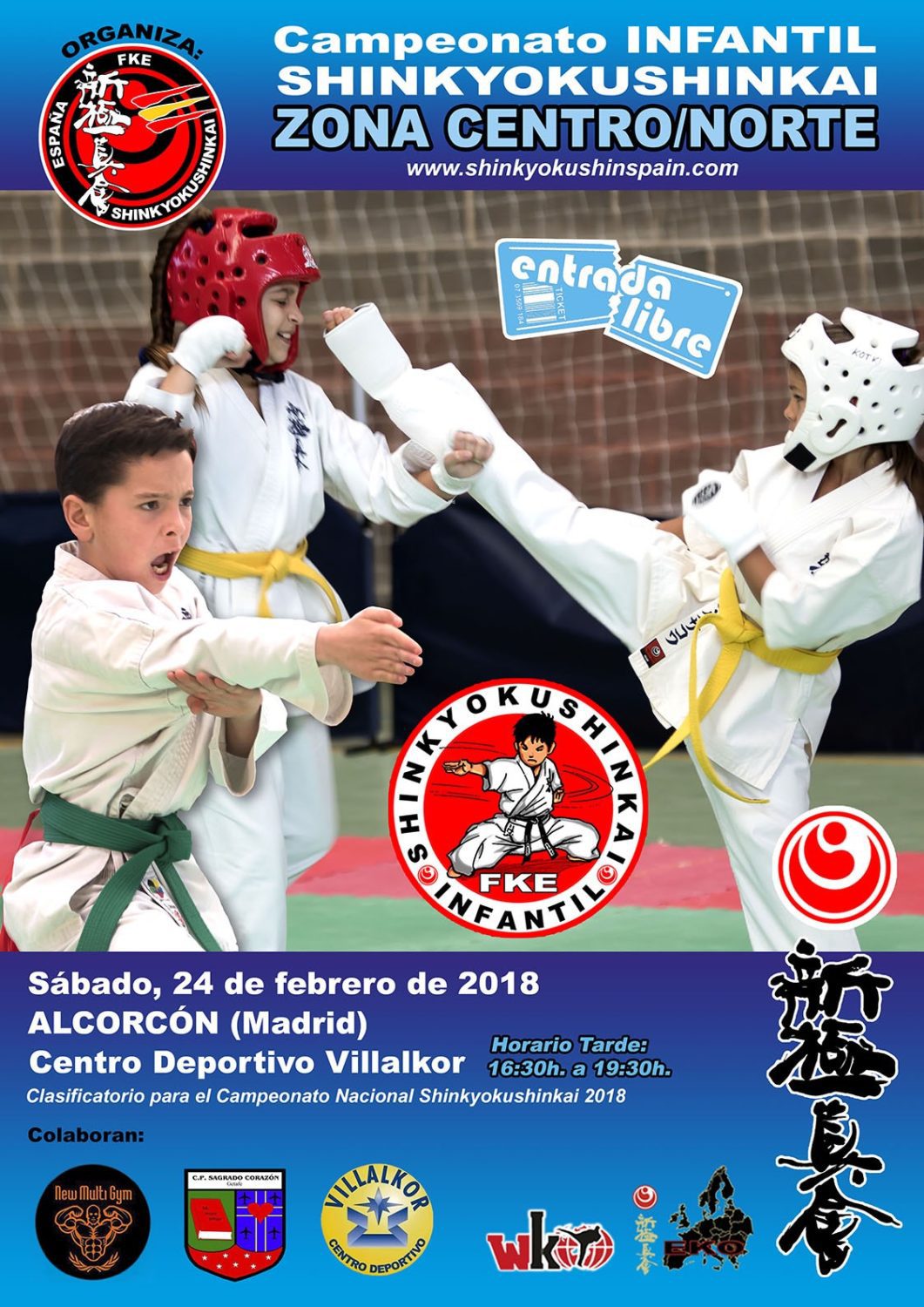 Campeonato nacional Karate Shinkyokushinkai OjaSport Turismo Activo